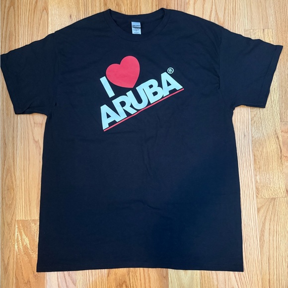 NWT I LOVE ARUBA T-Shirt - Picture 1 of 5
